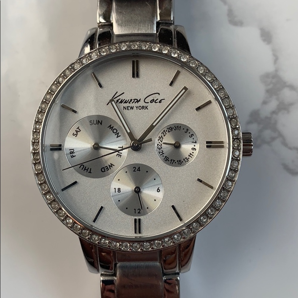 Kenneth Cole stainless steel watch